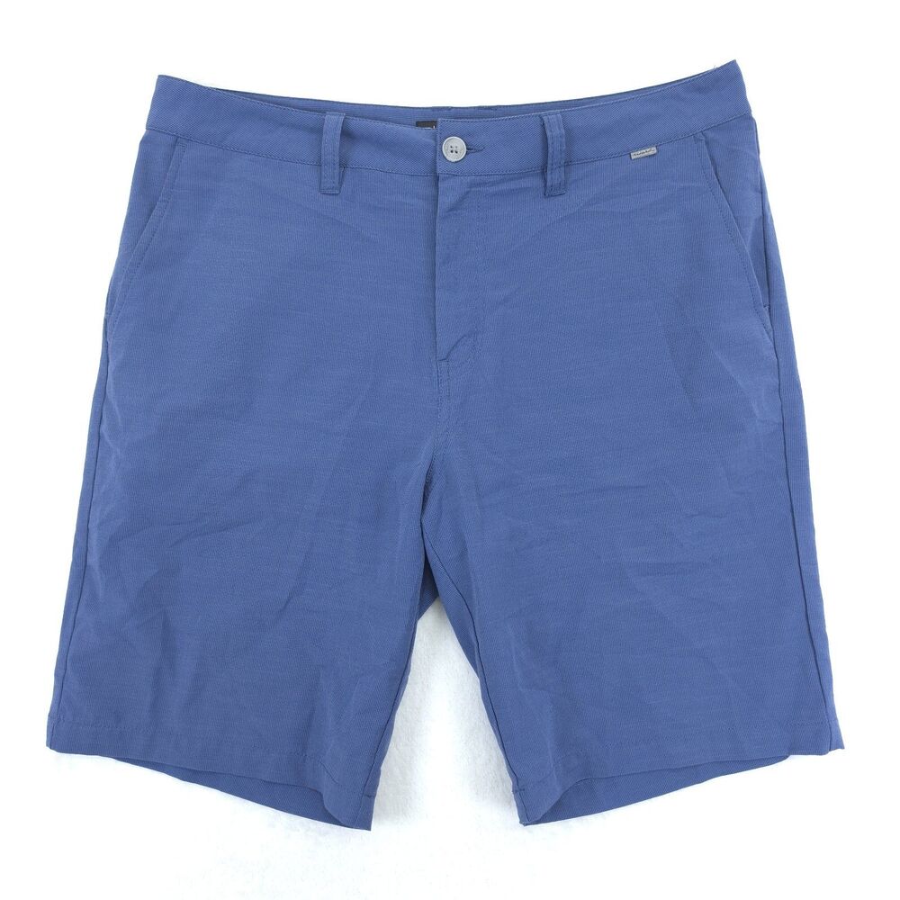 Travis Mathew Blue Performance Golf Shorts Mens Size 36